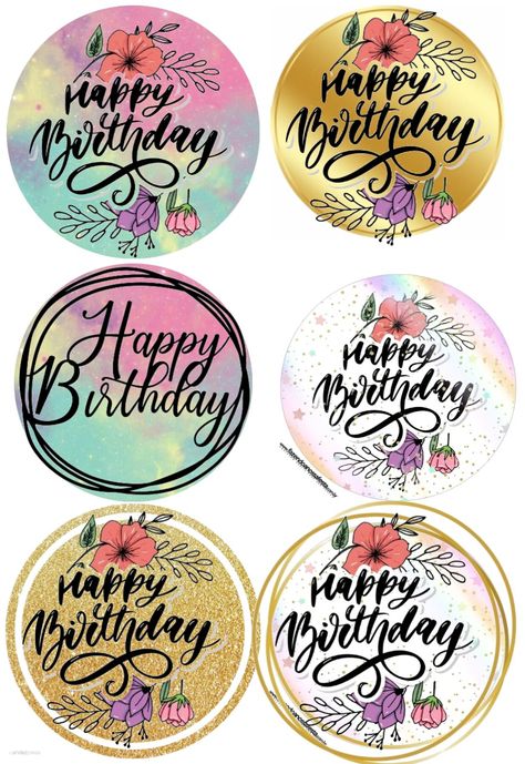 Happy Birthday Cupcake Topper Printable, Happy Birthday Cake Topper Printable Free With Name, Happy Birthday Toppers Printable, Birthday Topper Printable Free, Happy Birthday Cake Topper Printable Free, Happy Birthday Stickers Printable, Happy Birthday Topper Printable Free, Birthday Toppers Printable, Happy Birthday Cupcake Toppers Printable