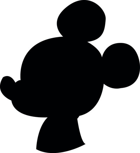 Downloadable Disney Mickey, Donald and Goofy Silhouettes | In Literature Disney Characters Silhouettes, Silhouettes Disney, Silhouette Printables, Disney Princess Silhouette, Mickey Mouse Stickers, Mickey Mouse Silhouette, Mickey Silhouette, Scrapbook Disney, Disney Silhouette