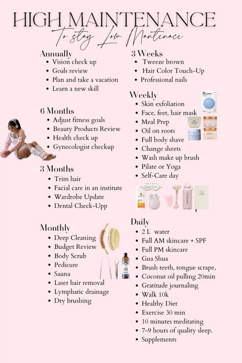 Self Care Day Schedule, Once A Month Self Care, Simple Self Care Routine, Best Routine For Healthy Life, Self Care Checklist Daily Weekly Monthly, Daily Checklist Self Care, Selfcare Ideas Beauty, Weekly Skincare Routine Schedule, Daily Body Care Routine