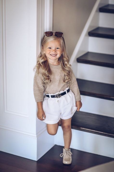 Kids Outfit Idea 57 . Kids Outfit Idea #kidsfashion #kidsootd #backtoschooloutfit #holidayoutfit #birthdayoutfit #partyoutfit #minifashionista #stylemini #instakids #fashionkids. https://whispers-in-the-wind.com/fashion-hacks-for-busy-parents-quick-and-stylish-outfit-ideas-for-kids/?58 Chique Outfits, Girl Shorts, Fashion Baby Girl Outfits, Cute Cute, Toddler Girl Style, Style Cute, Kids Fashion Girl, Kids Style