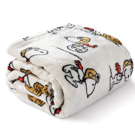 PRICES MAY VARY. 【Official Peanuts Licensed Throw Blanket】As an officially authorized blanket brand by Peanuts, this throw blanket printed with your favorite gang of cute Peanuts characters will be a perfect choice for you. Now snuggle up with Snoopy with this plush Peanuts throw! 【Globally Recognized Brand】Founded in 1993, Berkshire Blanket has been globally recognized in the US for nearly 30 years with a long-standing reputation. With multiple partner retailer stores and reliable quality, we h Snoopy Blankets, Cute Throw Blankets, Snoopy Cute, Snoopy Blanket, Snoopy Items, Fall Apartment Decor, Snoopy Gifts, Snoopy Stuff, Character Blankets