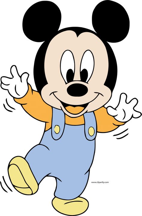 Micky Tierno Mickey Drawing, Baby Cartoon Characters, Baby Disney Characters, Mickey Mouse Drawings, Baby Cartoon Drawing, Idee Babyshower, Mickey Baby, Mouse Drawing, Idee Cricut