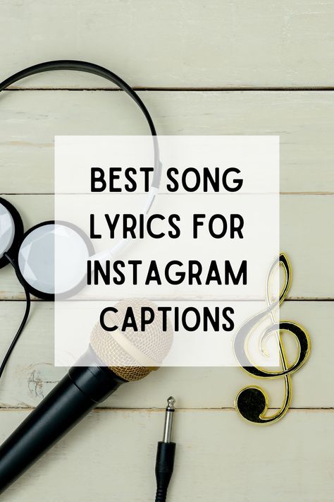 Best Song Lyrics for Instagram Captions (2024) Music Lyric Captions For Instagram, Song Lyrics For Birthday Captions, Song Captions Instagram Lyrics, Instagram Captions From Songs, Country Song Captions Instagram, Captions From Songs Lyrics, Instagram Captions Song Lyrics, Song Lyrics For Instagram Captions, Song Lyrics For Captions