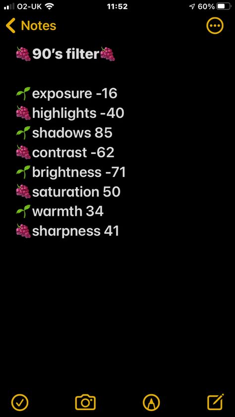Credit - iwish... Phone Filters Photo Editing, Capcut Filter Preset, Photo Editing Android, Editing Android, Phone Filters, Old Photo Filter, 90s Edit, Vintage Photo Editing, Photography Tips Iphone
