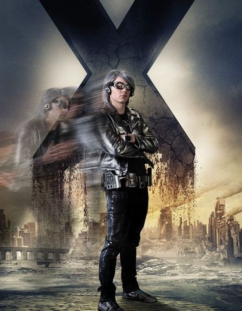 X Men Days Of Future Past, Evan Peters Wallpaper, X-men Poster, Quicksilver Xmen, X-men Wallpaper, X Men Funny, X Men Costumes, Quicksilver Marvel, Wallpaper Marvel