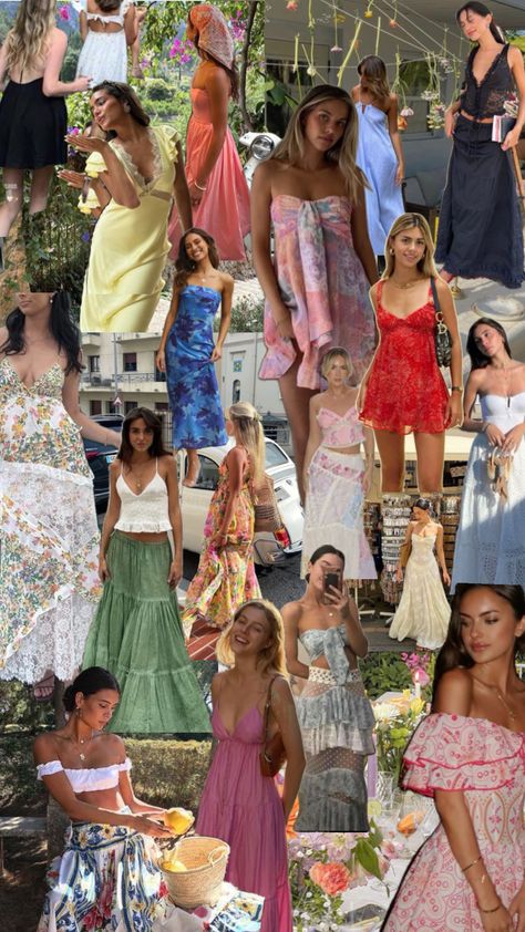 Created by katiecrofts6170 on Shuffles Italian Aesthetic Outfit, Trip Outfit Summer, Eurotrip Outfits, Europe Summer Outfits, Sweet 16 Outfits, Italian Summer Outfits, Hot Summer Outfits, Summer Holiday Outfits, Europe Aesthetic