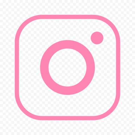 Transparent Pink Icons Png, Instagram Logo Pink, Pink Instagram Logo, Aesthetic Instagram Logos, Beautiful Pink Aesthetic, Pink Aesthetic Instagram, Logo Ig, Line Instagram, Original Background