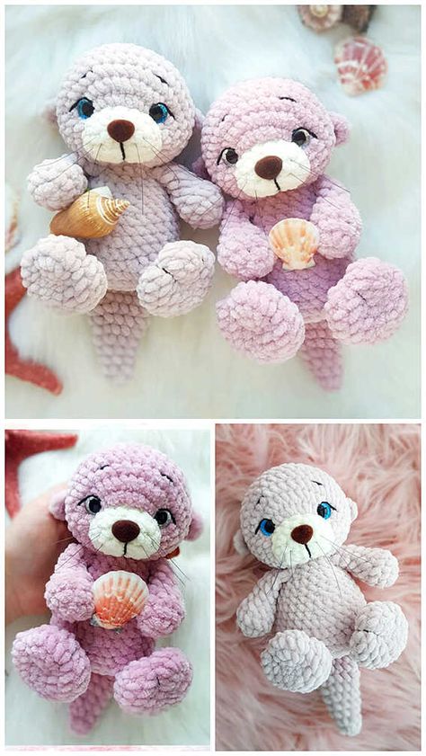 Amigurumi Little Otter Free Pattern