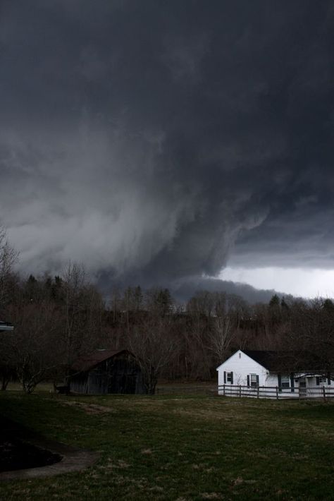 West Liberty Tornado  And this is what the West Liberty tornado looked like from the ground.      Image credit: Kent Nickell Storm Clouds, Storm Approaching, Storm Chasing, Matka Natura, Wild Weather, Stormy Weather, Natural Phenomena, Beautiful Sky, Nature Aesthetic
