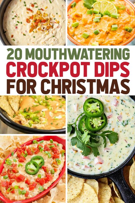 Christmas Appetizers Dips, Dips Crockpot, Easy Crockpot Dips, Holiday Crockpot, Crockpot Dips, Crockpot Dip, Christmas Crockpot, Appetizers Crockpot, Slow Cooker Dip Recipes