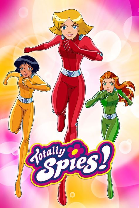 Totally Spies! 2000s Halloween Costume, Spy Cartoon, Old Kids Shows, Spy Shows, Old Cartoon Shows, 2000s Cartoons, Cartoon Network Shows, Childhood Tv Shows, Kids Tv Shows