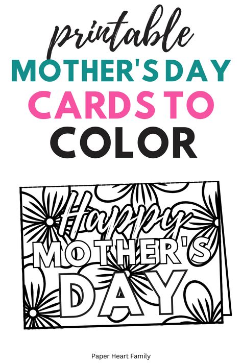 Mother's Day Cards From Kids Free Printable, Mothers Day Card Free Printable, Free Printable Mothers Day Coloring Cards, Mother Day Printables Free, Mother’s Day Printable Card Free, Mothers Day Cards Printable Free, Mother's Day Coloring Printables, Mothers Day Gifts From Kids At School, Mothers Day Printable Card