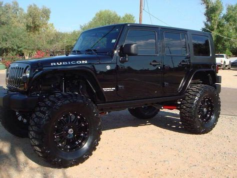 Embedded image Jeep Wranglers, Black Jeep Wrangler, Jeep Photos, Badass Jeep, Custom Jeep Wrangler, Jeep Wrangler Accessories, Jeep Wrangler Unlimited Rubicon, Black Jeep, Lifted Jeep