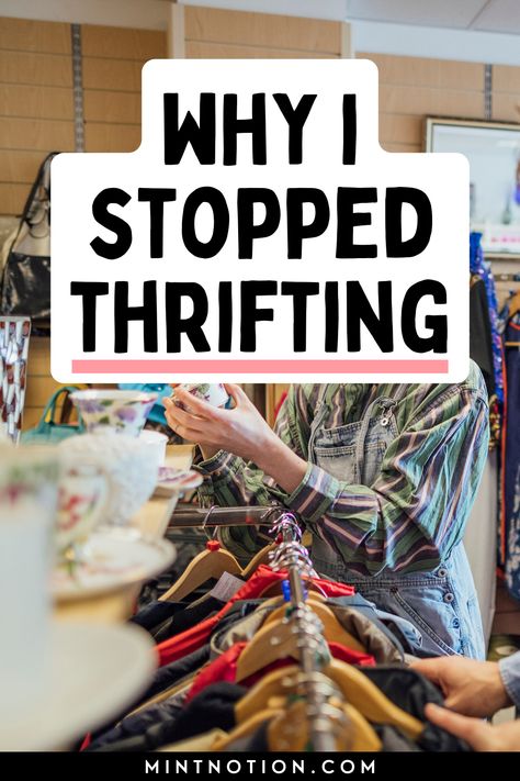 Why I stopped thrifting: Tips for secondhand shopping Thrift Store Inspiration, Tips For Thrifting, Best Things To Thrift, How To Thrift Clothes, How To Stop Buying Clothes, Goodwill Outfits Thrifting Ideas, Clothes To Thrift, Thrifted Fashion Outfits, Things To Look For When Thrifting