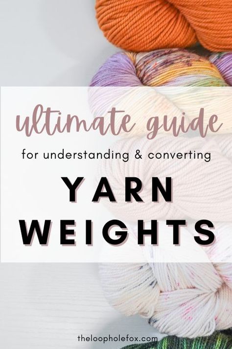 Yarn Weight Chart, Weight Chart, Yarn Weights, Crochet Tools, Full Look, Baby Blanket Crochet Pattern, Conversion Chart, Crochet Videos, Crochet Basics