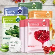 Hidratante Facial | Wish Snail Mask, Mask Korean, Bubble Mask, Skin Care Face Mask, Korean Face, Pomegranate Fruit, Face Sheet Mask, Skin Care Mask, Oil Moisturizer