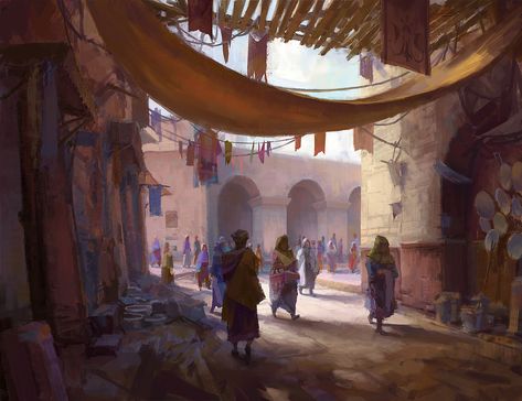 Market, Eric Prout on ArtStation at https://www.artstation.com/artwork/Vd1alZ Pirate Town, Black Sails, Seni Cat Air, Fantasy City, Fantasy Setting, Fantasy Places, Fantasy Art Landscapes, Environment Concept, Arte Fantasy