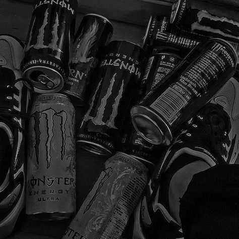 Monster Energy Drink, طابع بريدي, Black And White Photo Wall, Black And White Picture Wall, Tapeta Galaxie, 흑백 그림, Dark Grunge, Buku Skrap, Gray Aesthetic