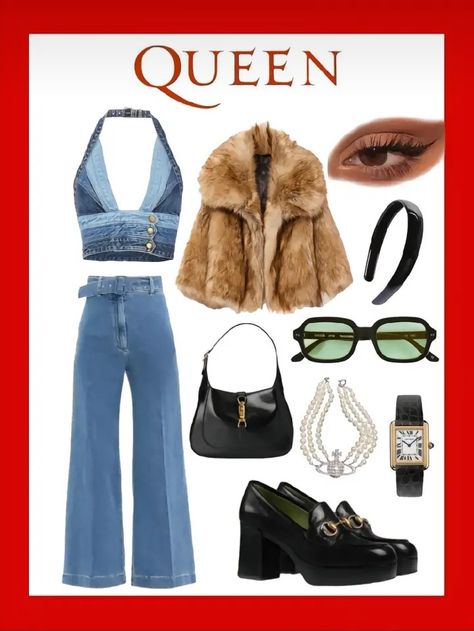 Rock Band Outfits, Retro Aesthetic Outfit, Rockstar Girlfriend Aesthetic, Gig Outfit, Questioning Reality, Aesthetic Outfits 90s, Girlfriend Aesthetic, Idea Clothes, 70s Inspired Outfits