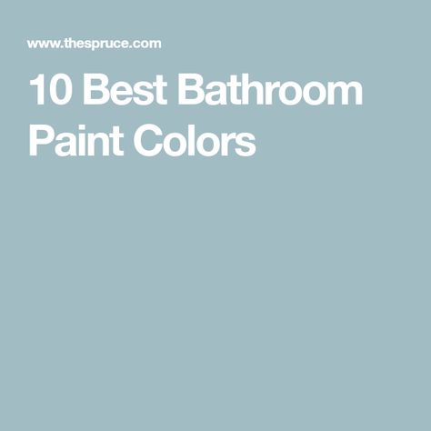 Bathroom Color Ideas, Best Bathroom Paint Colors, Paris Bathroom, Best Bathroom Colors, Bath Paint, Ocean Hues, Bathroom Paint, Bathroom Paint Colors, Benjamin Moore Paint