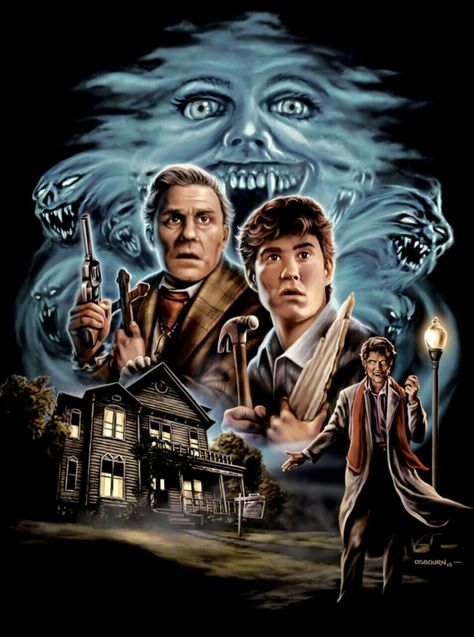 FRIGHT NIGHT Teen Vampire, Fright Rags, Horror Shirts, Vampire Film, Vampire Movies, Horror Artwork, Best Horror Movies, Fiction Movies, Horror Posters