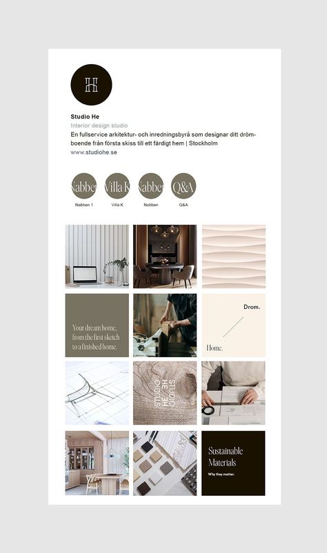 Instagram Grid Aesthetic, Interior Design Branding Identity, Instagram Grid Layout, Architecture Instagram, Instagram Grid Design, Instagram Design Layout, Interior Design Instagram, Instagram Branding Design, Instagram Feed Layout