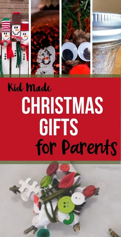 Every year at Christmas time, all of us who work with kids are desperate to find an idea for Christmas gifts for parents. #christmas Christmas Gift Ideas From Preschoolers To Parents, Toddler Parent Gifts Christmas, Easy Preschool Parent Christmas Gifts, Christmas Gifts From Prek To Parents, Holiday Gifts Preschoolers Can Make, Student Made Parent Christmas Gifts, Holiday Gift Kindergarten, Classroom Gift For Parents, Christmas Crafts For Kids To Give To Parents