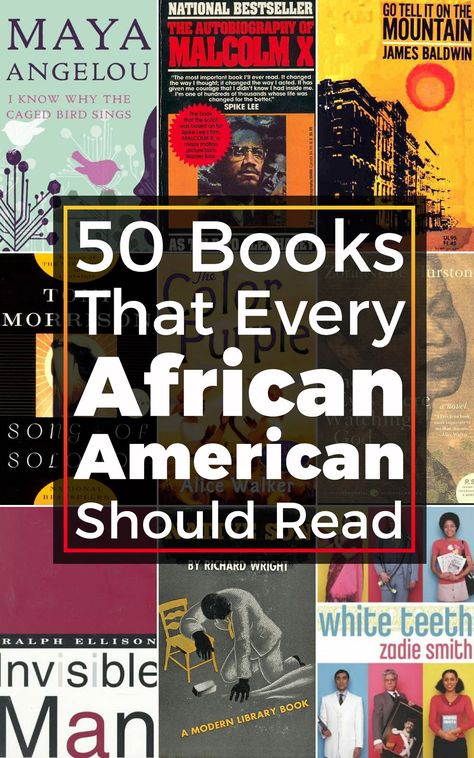 A stunning list of books that every African American should read American Literature, African American Books, Books By Black Authors, Black Literature, African American Literature, List Of Books, By Any Means Necessary, Black Authors, Black Knowledge