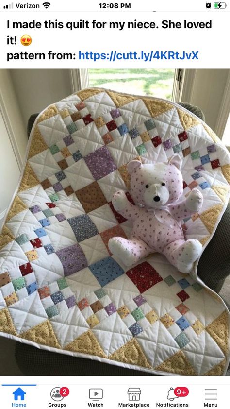 Baby Quilt Ideas Boy, Girl Baby Quilts, Baby Boy Quilts Ideas, Baby Quilts Patterns, Baby Quilt Ideas, Teddy Bear Quilt Pattern, Baby Quilt Boy, Modern Baby Quilt Patterns