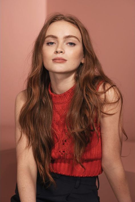 Sadie Sink Haircut, Actresses With Red Hair, Sadie Sink Hair, Sadie Sink Aesthetic, Sadie Sink Icons, Saide Sink, Stranger Things Max, Celebrity Magazines, Wifey Material