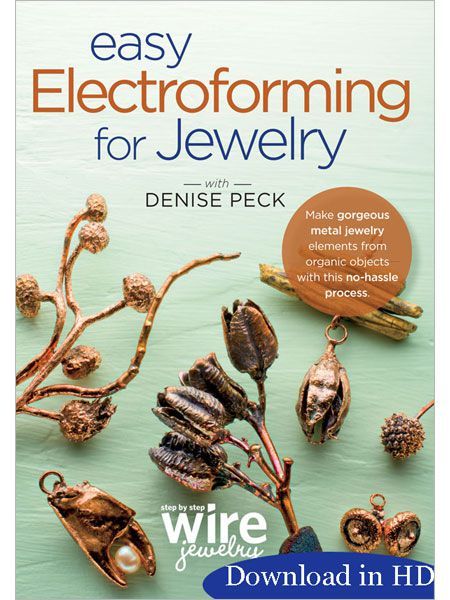 Organic Objects, Copper Electroforming, Electroformed Jewelry, Jewelry Techniques, Video Download, Gifts Handmade, Diy Schmuck, Metal Clay, Bijoux Diy