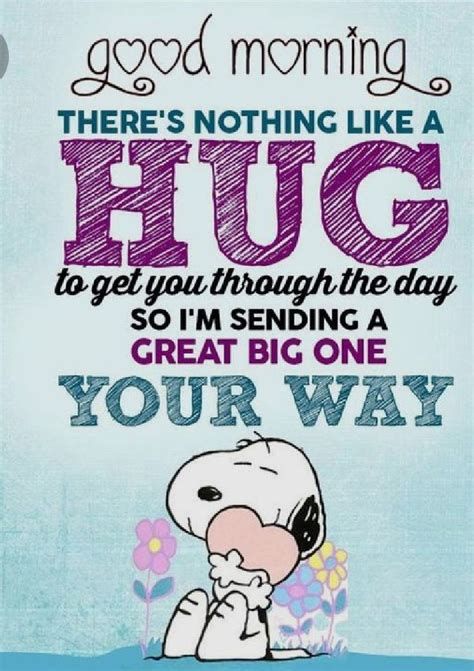 Humour, Snoopy Hugs, Auntie Quotes, Morning Hugs, Good Morning Hug, Good Morning Snoopy, Hugs And Kisses Quotes, Happy Day Quotes, Special Friend Quotes