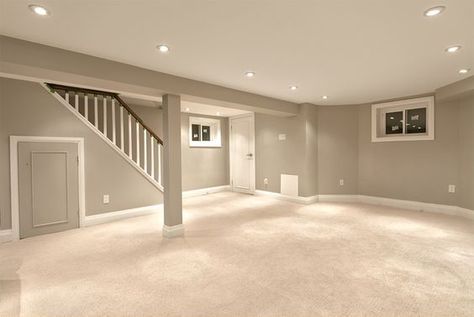 Basement Colors, Basement Paint Colors, Basement Painting, Basement Construction, Basement Inspiration, Basement Apartment, Basement Makeover, Basement Stairs, Basement House