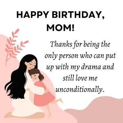 47 Funny Birthday Wishes for Mom From Daughter | I-Wish-You Funny Birthday Wishes For Mom, Caption For Mom, Mother Birthday Quotes, Happy Birthday Mom Wishes, Happy Birthday Mom From Daughter, Cute Birthday Quotes, Birthday Message For Mom, Wishes For Mom, Funny Birthday Message