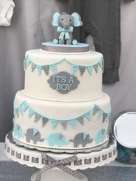 Baby elephant little peanut cake Gateau Baby Shower Garcon, Ideas Para Baby Shower, Baby Elephant Cake, Imprimibles Baby Shower, Deco Baby Shower, Elephant Baby Shower Cake, Gateau Baby Shower, Peanut Baby Shower, Elephant Baby Shower Boy