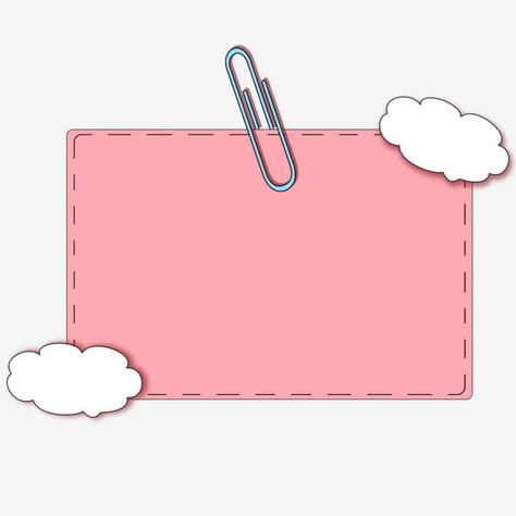 cartoon,illustration,clouds,decorative,note paper,white clouds fluttering,hand drawn cartoon,creative graffiti style,pink note paper,white clouds,clouds clipart,cartoon clipart,paper clipart Sticky Notes Template Aesthetic, Cute Notes Paper, Pink Sticky Note Aesthetic, Cute Paper Design, Kertas Pink, Notes Png Aesthetic, Note Png Aesthetic, Paper Notes Aesthetic Template, Cute Notes Design