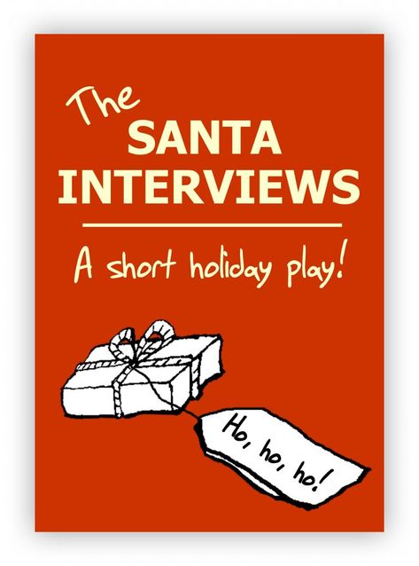 The Santa Interviews Christmas Plays For Kids, Play Scripts For Kids, Skits For Kids, Christmas Concert Ideas, Christmas Skits, Christmas Drama, Santa Story, Short Skits, Easy Kids Christmas