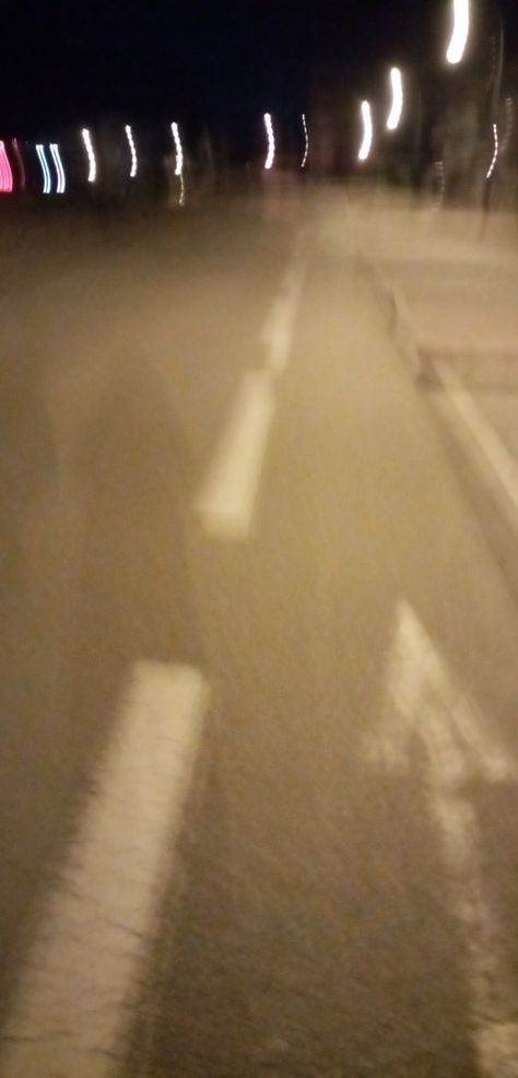 Aesthetic blurred road Aesthetic Blurred, Road At Night, Empty Road, Rainy Weather, Blur, At Night, The Outsiders, Country Roads, Road