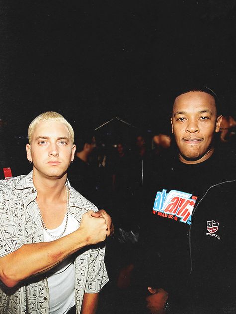 Eminem and Dr Dre Tumblr, Eminem And Dr Dre, Dr Dre Eminem, Rap Words, Eminem Dr Dre, The Eminem Show, 90s Rappers, Eminem Wallpapers, Eminem Quotes