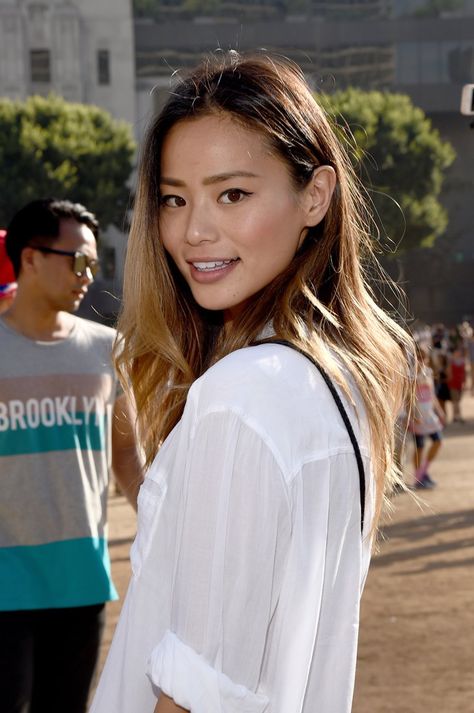 Winged Liner, Jamie Chung Hair, Easy Winged Eyeliner, Eyeshadow For Green Eyes, Dyson Hair, Dyson Hair Dryer, Jamie Chung, Add To Cart, Asian American