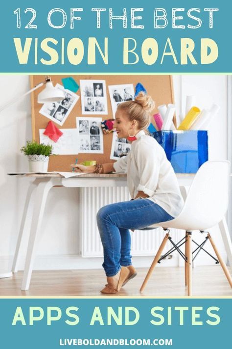 Online Vision Boards: The Nine Best Vision Board Apps and Sites for 2021 Vision Board Apps, Wellness Vision Board, Vision Board App, Vision Board Health, Goal Activities, Online Vision Board, Action Planner, Focus Boards, Vision Board Diy