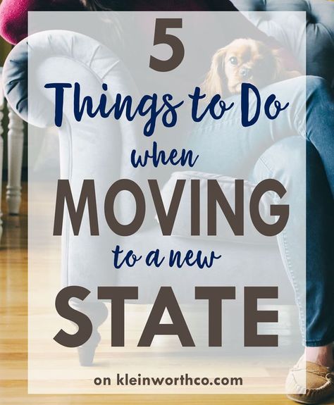 Moving takes a lot of planning. It’s especially challenging when moving to a new state. These 5 Things to Do When Moving to a New State will help you plan! #ad via @KleinworthCo Las Vegas, Things To Do When Moving, Moving To Do List, Moving To A New State, Tips For Moving Out, Moving Timeline, Moving List, Moving House Tips, Moving Across Country
