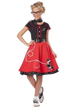 Teen & Tweens Halloween Costumes - HalloweenCostumes.com 1950s Halloween Costume, 70s Halloween Costume, Halloween Costume Girl, 70s Halloween, Poodle Skirt Costume, Poodle Skirt Outfit, Decades Costumes, Poodle Dress, 1950s Halloween