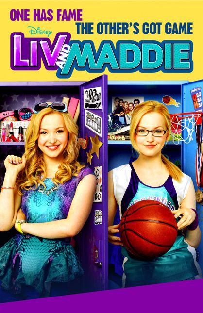 Liv n maddie  One has fame                          The other's got game Disney Channel Stars, Disney Channel Movies, Disney Channel Original, Liv And Maddie, Disney Channel Shows, Film Anime, Prințese Disney, رعب نفسي, I Love Cinema
