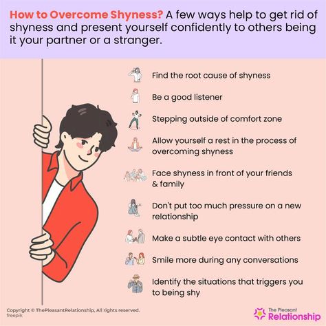 Stop Being Shy, Overcome Shyness, How To Be Smart, How To Overcome Shyness, Dating Relationship Advice, Shy People, Phone Photo Editing, Mental Health Therapy, Feminine Health