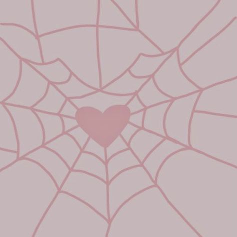 Pink, Pfp Aesthetic Cute, Spider Web Heart, Web Heart, Pfp Aesthetic, Aesthetic Cute, Spider Web, Cute Pink, Spiderman