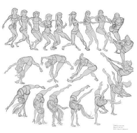 Dance High-Kick - Bodies In Motion Gesture Drawing, Bodies In Motion, Animation Drawing Sketches, Animation Storyboard, Action Pose Reference, Frame By Frame Animation, Animation Sketches, Animation Tutorial, Animation Reference