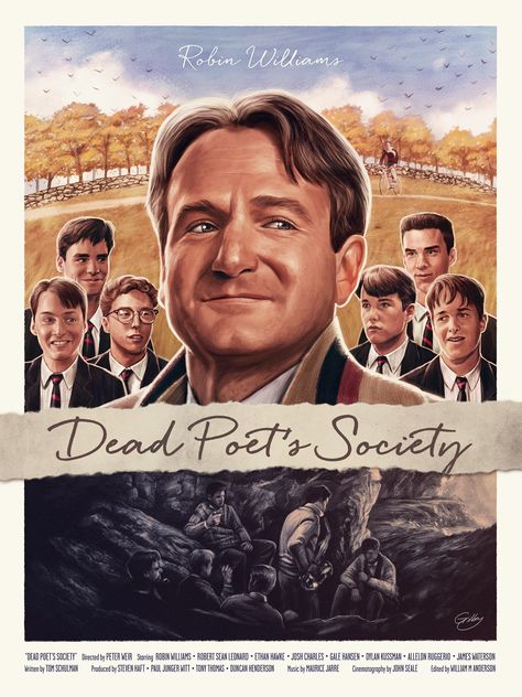 Dead poet’s Society Josh Charles, Peter Weir, Sean Leonard, Robert Sean Leonard, Oh Captain My Captain, Kirk Douglas, Teen Movies, Dead Poets Society, Cinema Posters