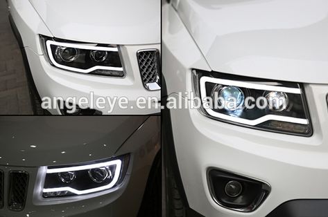 2011-2014 Year Jeep Compass LED Head Lamp Black Housing, View For Jeep Compass lighting, OEM Product Details from Guangzhou Liyuan Automobile Center Yonghong Automobile Accessories Trading Firm on Alibaba.com Jeep Compass 2012, Jeep Compass Sport, Suv Comparison, Jeep Things, 2017 Jeep Compass, Moving Van, Toyota Rav4 Hybrid, Jeep Ideas, Mitsubishi Outlander Sport