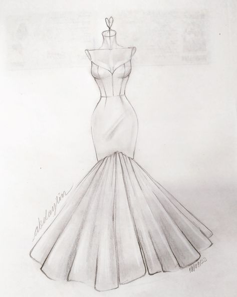 Gowns Drawing Sketches, Lugaw Food, Dress Sketch Ideas, Gown Drawing Sketches, Fashion Design Collection Sketch, Drawing Of Dresses, Gown Sketches Design, Fashion Art Sketches, Gown Sketch Design